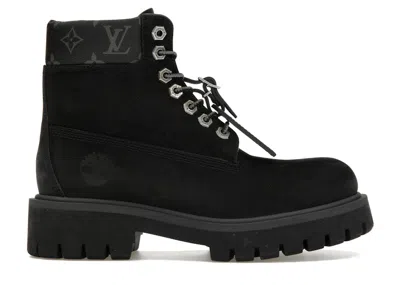 Pre-owned Louis Vuitton Men's  Timberland 6" Ankle Boot Sneakers In Black
