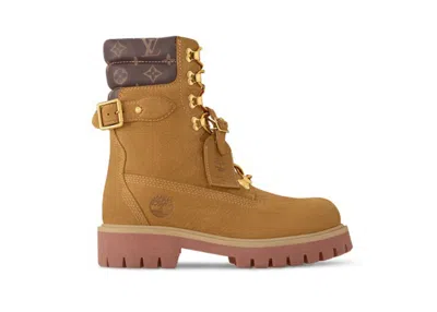 Pre-owned Louis Vuitton Men's  Timberland Ranger Boot Sneakers In Wheat In Sand