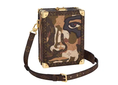 Pre-owned Louis Vuitton Men's  Vertical Clutch Box In Brown