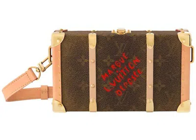 Pre-owned Louis Vuitton Men's  Wallet Trunk In Monogram Dust
