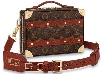 Pre-owned Louis Vuitton Men's  X Nba Legacy Handle Trunk Monogram In Brown