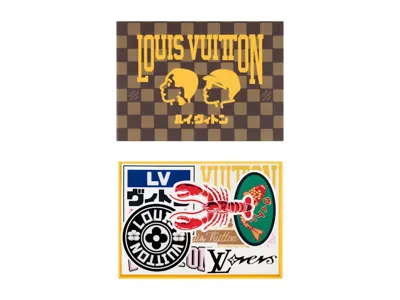 Pre-owned Louis Vuitton Men's  X Nigo Box Of Stickers In Multi