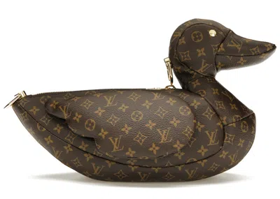 Pre-owned Louis Vuitton Men's  X Nigo Duck Bag Monogram In Brown