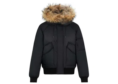 Pre-owned Louis Vuitton Men's  X Nigo Embroidered Lv Mountain Aviator Blouson In Noir