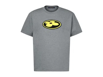 Pre-owned Louis Vuitton Men's  X Nigo Graphic Patch T-shirt In Gray