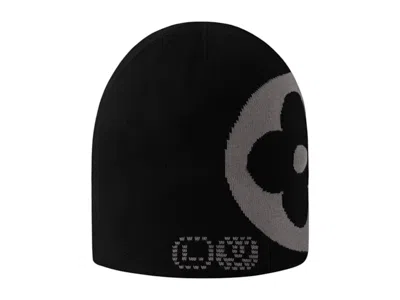 Pre-owned Louis Vuitton Men's  X Nigo Lv Fit Monogram Beanie In Black