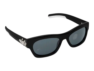 Pre-owned Louis Vuitton Men's  X Nigo Lv Frog Round Square Sunglasses In Black