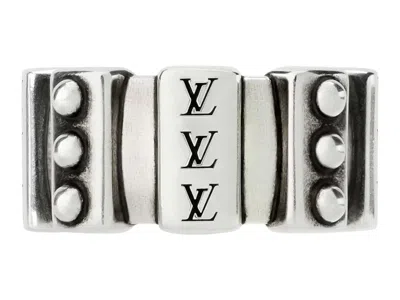 Pre-owned Louis Vuitton Men's  X Nigo Lv Lozine Ring In Black