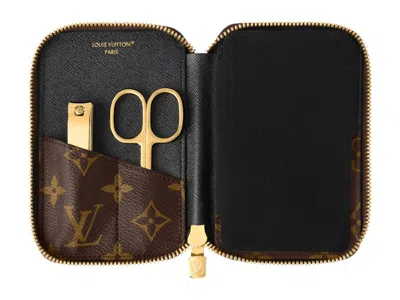 Pre-owned Louis Vuitton Men's  X Nigo Manicure Kit In Brown