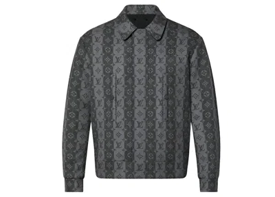 Pre-owned Louis Vuitton Men's  X Nigo Reversible Padded Blouson In Deep Grey