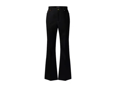 Pre-owned Louis Vuitton Men's  X Nigo Tailored Flared Pants In Black