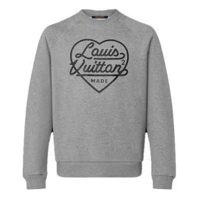Pre-owned Louis Vuitton Men's  X Nigo2 Crossover Lv2 Ss22 Large Love Logo Alphabet Printing Cozy Pullover Autum
