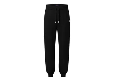 Pre-owned Louis Vuitton Men's  X Yayoi Kusama Jogpants In Black