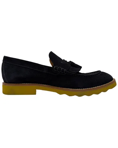 Pre-owned Louis Vuitton Men's Suede Tassel Slip-on Loafer (authentic Pre-loved)