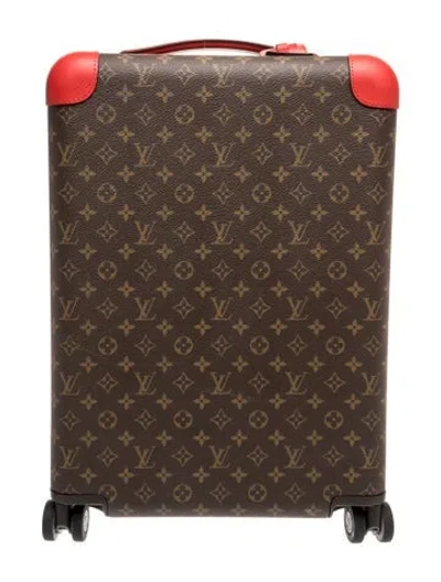 Pre-owned Louis Vuitton Mens Rolling Suitcase In Brown