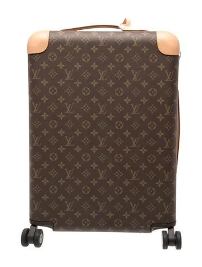 Pre-owned Louis Vuitton Mens Rolling Suitcase In Brown