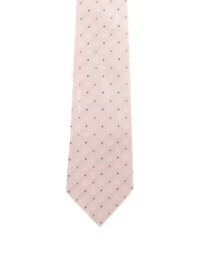 Pre-owned Louis Vuitton Mens' Silk Tie In Pink