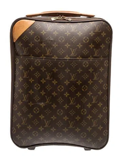 Pre-owned Louis Vuitton Mens Suitcase In Brown