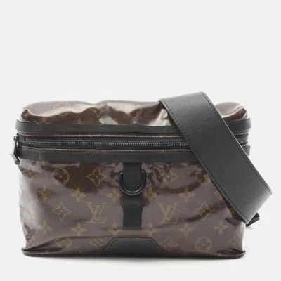 Pre-owned Louis Vuitton Messenger Pm Monogram Glaze In Brown