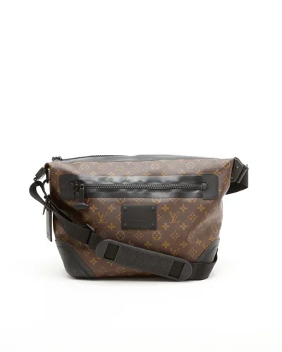 Pre-owned Louis Vuitton Messenger Voyage Waterproof Bag In Brown