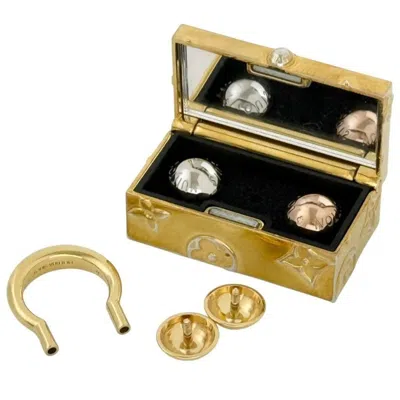 Pre-owned Louis Vuitton Metal Band Ring ()