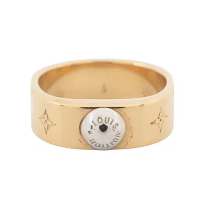 Pre-owned Louis Vuitton Metal Band Ring ()