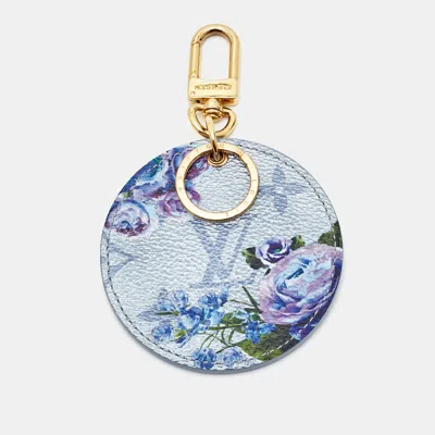 Pre-owned Louis Vuitton Metallic Monogram Lv Garden Illustre Bag Charm/key Ring