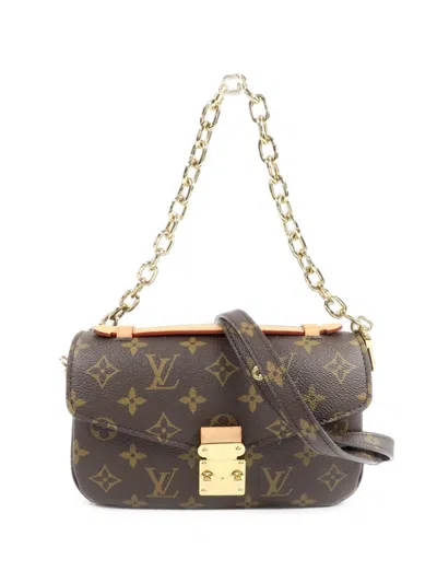 Louis Vuitton Metis East West Tote Bag In Brown