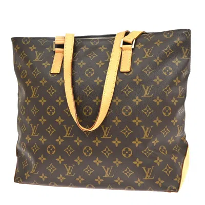 Pre-owned Louis Vuitton Mezzo Canvas Tote Bag () In Brown