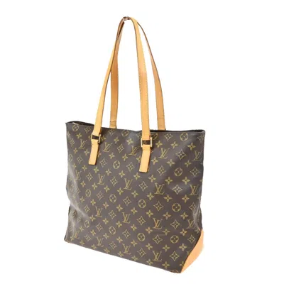 Pre-owned Louis Vuitton Mezzo Canvas Tote Bag () In Brown