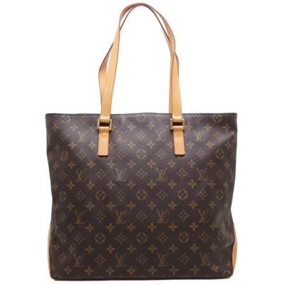 Pre-owned Louis Vuitton Mezzo Canvas Tote Bag () In Brown