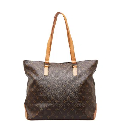 Pre-owned Louis Vuitton Mezzo Canvas Tote Bag () In Brown