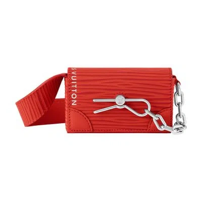Louis Vuitton Micro Steamer Bag In Red