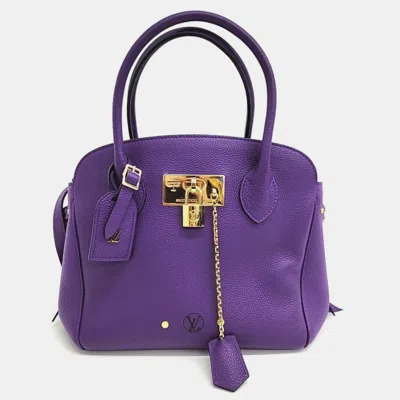 Pre-owned Louis Vuitton Millar Pm Handbag In Purple