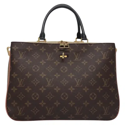 Pre-owned Louis Vuitton Millefeuille Brown Canvas Tote Bag ()
