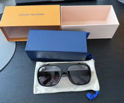 Pre-owned Louis Vuitton Millionaire Sunglasses In Black