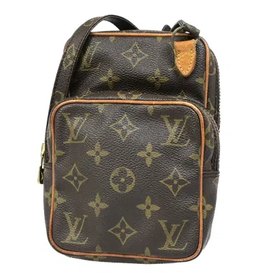 Pre-owned Louis Vuitton Mini Amazone Canvas Shoulder Bag () In Brown