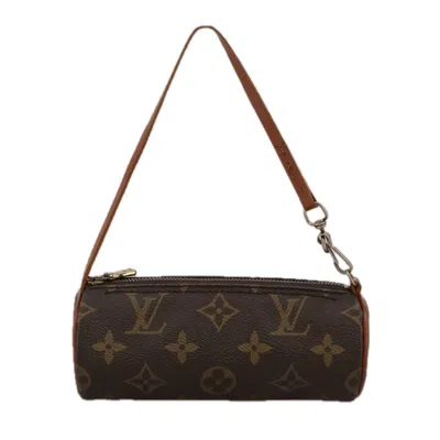 Pre-owned Louis Vuitton Mini Baby Papillon Brown Canvas Clutch Bag ()
