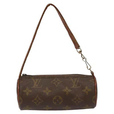 Pre-owned Louis Vuitton Mini Baby Papillon Brown Canvas Clutch Bag ()