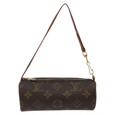 Pre-owned Louis Vuitton Mini Baby Papillon Canvas Clutch Bag () In Multi