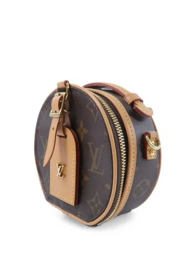 Louis Vuitton Mini Boite Chapeau Tote Bag In Brown