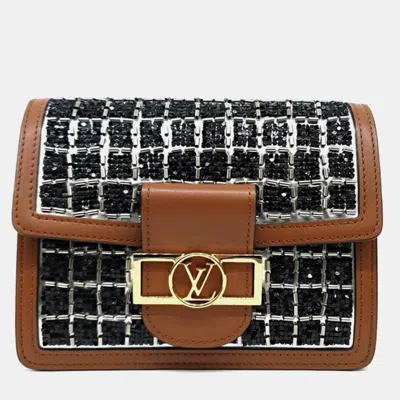 Pre-owned Louis Vuitton Mini Doffin Handbag In Black