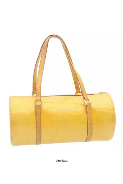 Pre-owned Louis Vuitton Mini Duffle Bag In Gold