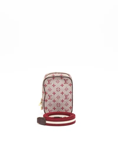 Pre-owned Louis Vuitton Mini Lin Camera Bag In Multi