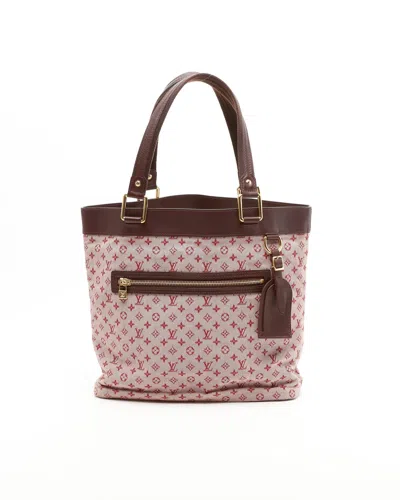 Pre-owned Louis Vuitton Mini Lin Lucille Gm Bag In Multi