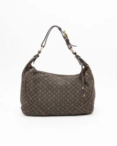 Pre-owned Louis Vuitton Mini Lin Manon Mm Hobo Bag