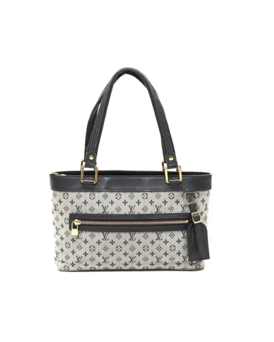 Louis Vuitton Mini Lin Sac Lucille Pm Bag In Blue