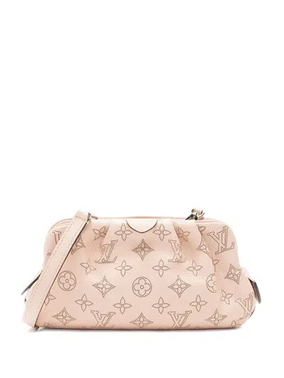 Pre-owned Louis Vuitton Mini Mahina Scala Clutch Bag In Pink