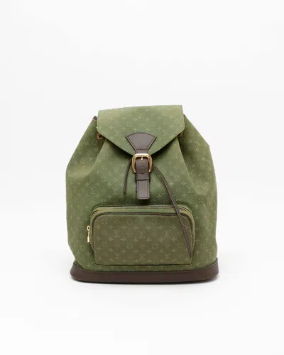 Pre-owned Louis Vuitton Mini Montsouris Gm Backpack