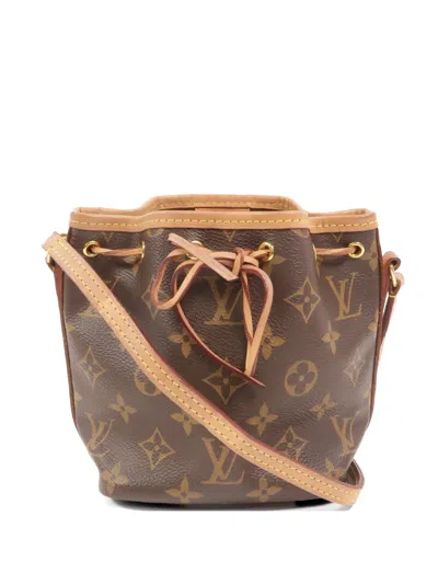 Pre-owned Louis Vuitton Mini Noe Shoulder Bag In Brown